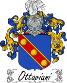 Araldica Italiana Coat of arms used by the Italian family Ottaviani