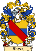 English or Welsh Family Coat of Arms (v.23) for Elwes (Northamptonshire)