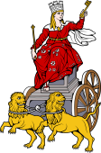 Gods and Goddesses Clipart image: Cybele
