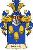 French Family Coat of Arms (v.23) for Arnault