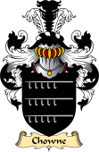 English Coat of Arms (v.23) for the family Chowne