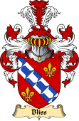 English Coat of Arms (v.23) for the family Bliss or Blisse