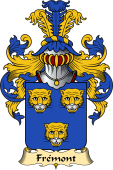 French Family Coat of Arms (v.23) for Frémont
