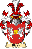 v.23 Coat of Family Arms from Germany for Bloch
