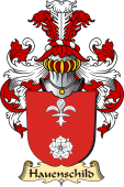 v.23 Coat of Family Arms from Germany for Hauenschild