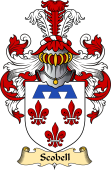 English Coat of Arms (v.23) for the family Scobell
