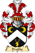 v.23 Coat of Family Arms from Germany for Drabbe