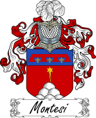 Araldica Italiana Coat of arms used by the Italian family Montesi