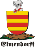 German shield on a mount for Elmendorff