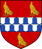 English Family Shield for Wallinger or Wellinger