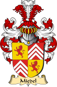 v.23 Coat of Family Arms from Germany for Miedel
