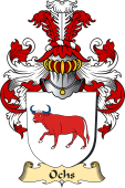 v.23 Coat of Family Arms from Germany for Ochs