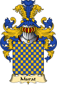 French Family Coat of Arms (v.23) for Murat