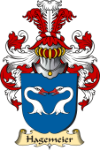v.23 Coat of Family Arms from Germany for Hagemeier