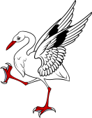 Stork Rampant Wings Endorsed