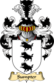 English Coat of Arms (v.23) for the family Sumpter