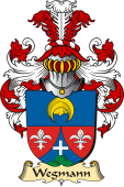 v.23 Coat of Family Arms from Germany for Wegmann