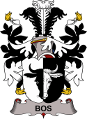 Coat of arms used by the Danish family Bos