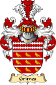 English Coat of Arms (v.23) for the family Grimes I
