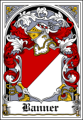 Danish Coat of Arms Bookplate for Banner