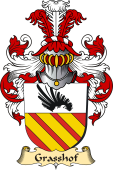 v.23 Coat of Family Arms from Germany for Grasshof