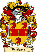 English or Welsh Family Coat of Arms (v.23) for Rutland (Surrey)