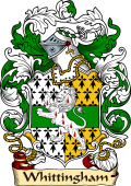 English or Welsh Family Coat of Arms (v.23) for Whittingham