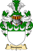Scottish Family Coat of Arms (v.23) for Simpson