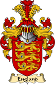 English Coat of Arms (v.23) for the family England National