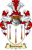English Coat of Arms (v.23) for the family Bowman II