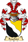 v.23 Coat of Family Arms from Germany for Feuchter