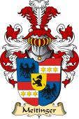 v.23 Coat of Family Arms from Germany for Meitinger