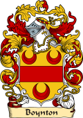 English or Welsh Family Coat of Arms (v.23) for Boynton (Bramston, Yorkshire)