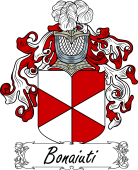 Araldica Italiana Coat of arms used by the Italian family Bonaiuti