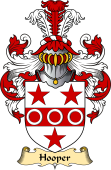 English Coat of Arms (v.23) for the family Hooper