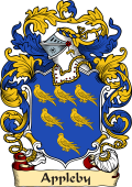 English or Welsh Family Coat of Arms (v.23) for Appleby (Leicestershire)