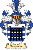 English Coat of Arms (v.23) for the family Reynolds I
