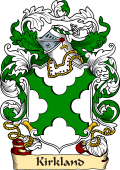 English or Welsh Family Coat of Arms (v.23) for Kirkland