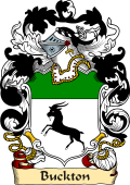 English or Welsh Family Coat of Arms (v.23) for Buckton