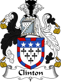 Irish Coat of Arms for Clinton