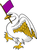 Swan Rmpt Banner in its Beak