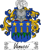 Araldica Italiana Coat of arms used by the Italian family Vanucci