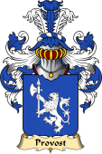 French Family Coat of Arms (v.23) for Provost
