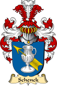 v.23 Coat of Family Arms from Germany for Schenck