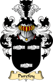 English Coat of Arms (v.23) for the family Purefoy