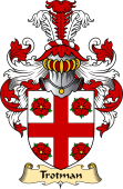 English Coat of Arms (v.23) for the family Trotman