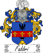 Araldica Italiana Coat of arms used by the Italian family Fabbri