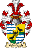 v.23 Coat of Family Arms from Germany for Weinbach