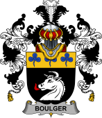 Irish Family Coat of Arms (v.25b) Boulger or O'Bolger