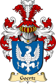 v.23 Coat of Family Arms from Germany for Goertz